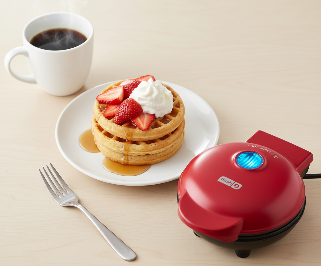 Dash Non Stick Mini Waffle Maker